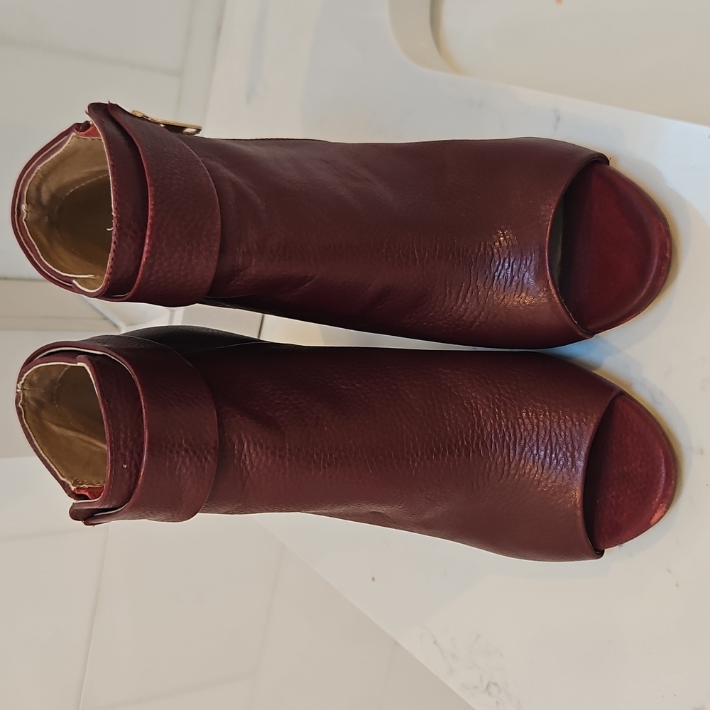 Splendid‎ Jojo Peep Toe Heeled Booties